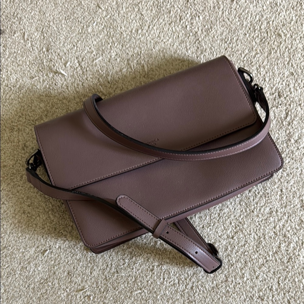 Angela Roi vegan leather cross body bag